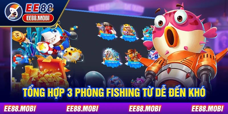 Tổng hợp 3 phòng fishing từ dễ đến khó